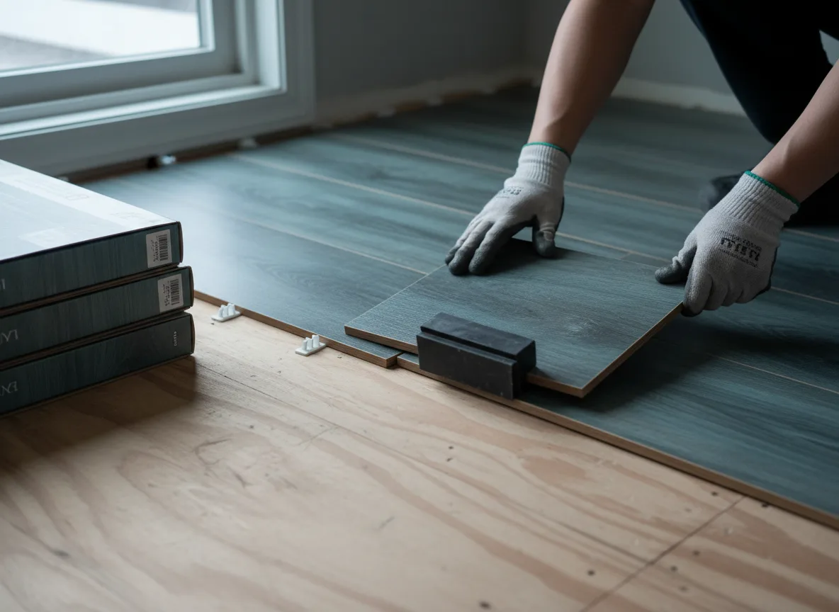 Luxury Vinyl Plank Installation company in Evansdale, IA